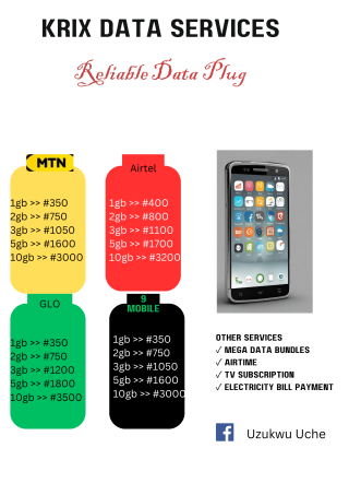 Data/airtime vending